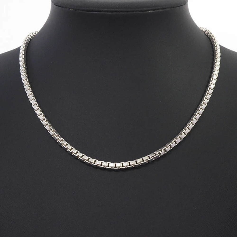 Tiffany Venetian Chain Necklace Sterling Silver